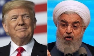 Donald Trump y Hasan Rohaní, presidentes de Estados Unidos e Irán, respectivamente. | Fuente: Foto: AFP/AFP