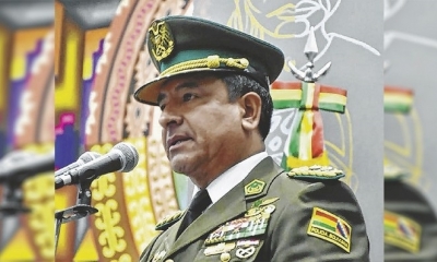 El comandante policial Vladimir Yuri Calderón. Foto: Archivo