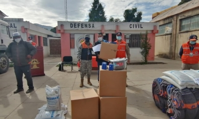 El Ministerio de Defensa, los viceministerios dependientes de esa cartera de Estado, realizan distintas entregas de ayuda humanitaria.