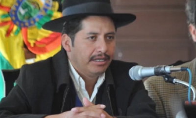 Esteban Urquizo, gobernador de Chuquisaca/Foto. RRSS