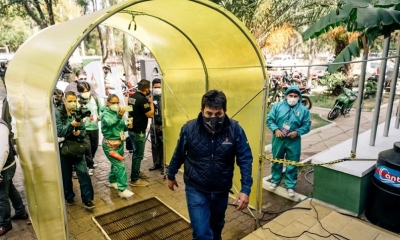 El ministro de Hidrocarburos, Víctor Hugo Zamora