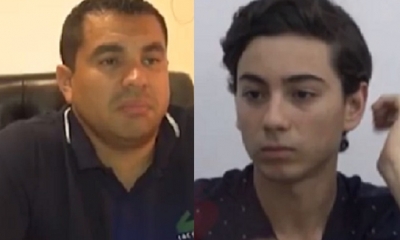 Andrés Ritter  y Alejandro Castro Pinto/Foto. Kandire