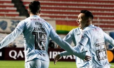 Luis Gutiérrez convirtió un gol para Bolívar/Foto. RRSS
