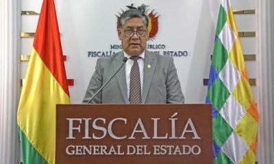 El fiscal general del Estado, Juan Lanchipa. | Agencias