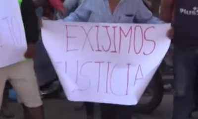Los afectados piden justicia/Foto. captura de pantalla