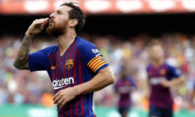 Messi es el mejor jugador de septiembre.