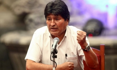 Evo Morales, expresidente de Bolivia.