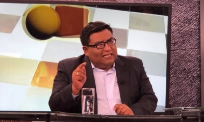 Carlos Ortuño, ministro de Medio Ambiente y Agua/Foto. BTV