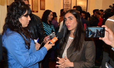 La presidente de la Cámara de Diputados, Gabriela Montaño.