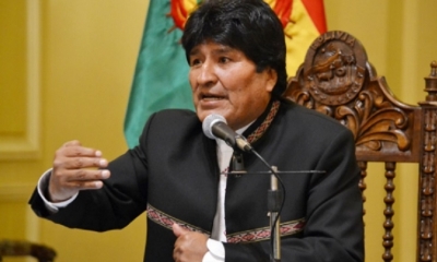 El presidente Evo Morales