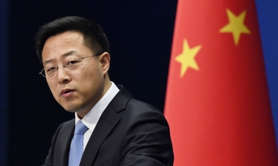 Zhao Lijian, portavoz de la cartera, hizo las declaraciones en una conferencia de prensa diaria.