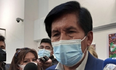 senador del Movimiento Al Socialismo (MAS), Félix Ajpi