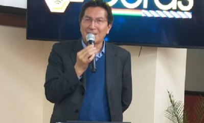 Iván Zambrana, viceministro de Telecomunicaciones/Foto. BTV