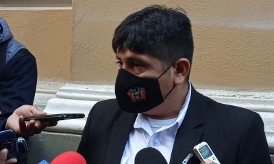El diputado Rolando Cuellar (MAS) 