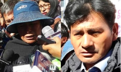 Claudina Vila y Santiago Quispe/Foto. Kandire