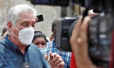 El presidente de Cuba, Miguel Díaz-Canel. | EFE