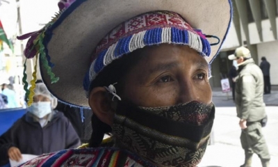 La exdiputada del MAS Lidia Patty