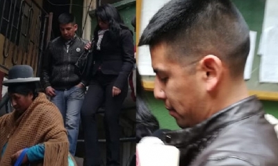 El teniente evitó hablar con la prensa/Foto. Kandire