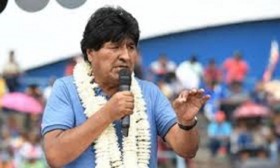 El expresidente Evo Morales. 