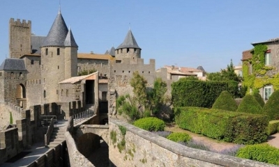 Así se veía el castillo antes de la obra. Foto: Crónica