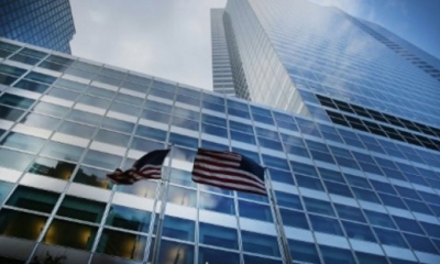 La sede del gigante financiero Goldman Sachs en Manhattan, Nueva York
