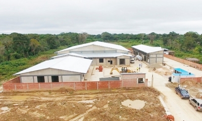 Moderna planta procesadora de lácteos, construida por el gobierno nacional y la gobernación del Beni. Foto: Rolando Miranda