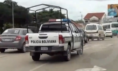 Los patrulleros pasaron de lado del accidente/Foto. Captura de patanlla 