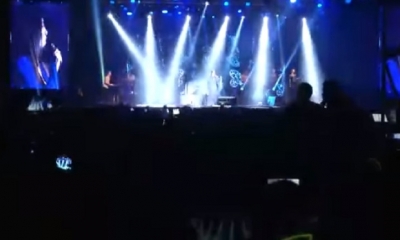 La cantante ofreció un recital para las madres/Foto. Captura de pantalla