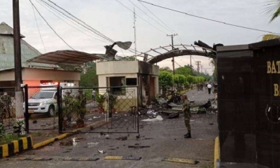 Ataque con explosivos deja un militar y un civil muertos.