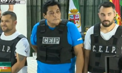 La Policía los detuvo en Santa Cruz/Foto. RRSS
