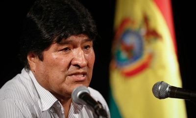El expresidente Evo Morales