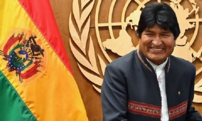 El expresidente Evo Morales