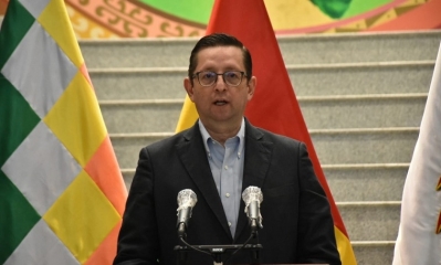 El ministro de Desarrollo Productivo, Oscar Ortiz