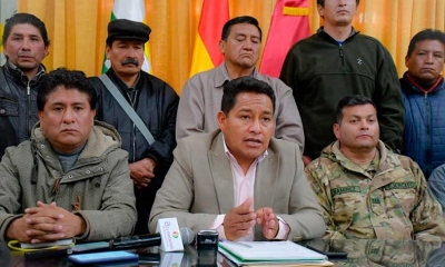 Autoridades y organizaciones de Oruro plantearon declarar cuarentena total