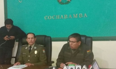 El comando departamental de la policía de Cochabamba