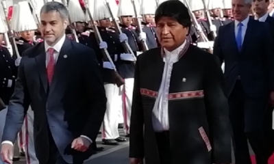 Bolivia y Paraguay deben ser ejemplo de unidad/Foto. ABI