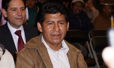 El vocal del TSE, Daniel Atahuachi. APG