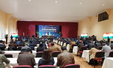 Gabinete ampliado que analizará la gestión gubernamental e inversión en el país. Foto: ABI