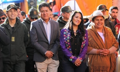 Wilma Alanoca, Ministra de Culturas/Foto. MCYT