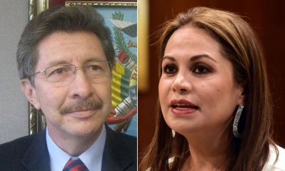 Lizárraga informó que conoció a Sánchez Berzaín mediante la relación de periodista y entrevistado.