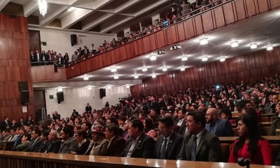 445 notarios fueron elegidos mediante un proceso meritocrático. Foto: ABI