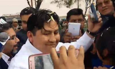 Después de cuatro años Jhiery Fernández quedó libre/Foto. RRSS