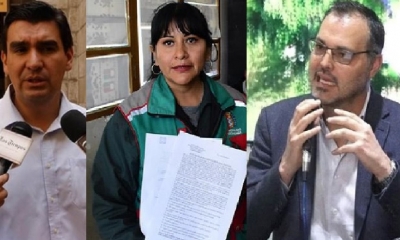 José Maria Leyes, Luz Rojas y Eduardo Galindo/Foto. Kandire