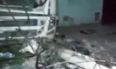 Varias zona se vieron afectadas por el impacto/Foto. Captura de pantalla 