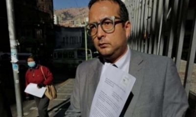 Luis Guillén, abogado de Jeanine Áñez. | Erbol