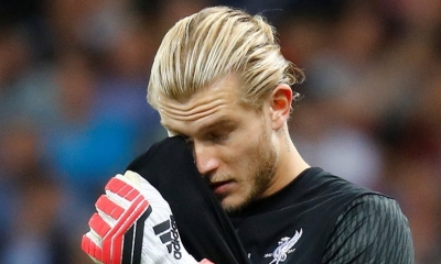 El arquero del Liverpool, Loris Karius.