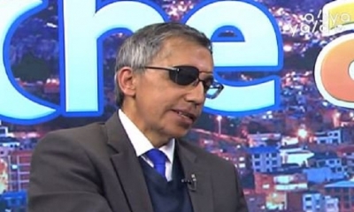Alfonso Tenorio, representante de la OPS/OMS en Bolivia/Foto. RRSS