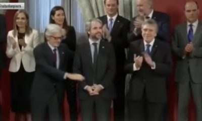 El cambio se realizó en medio de una crisis/Foto. Captura de pantalla