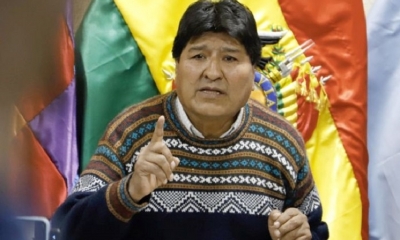 Foto/ Archivo:Evo Morales