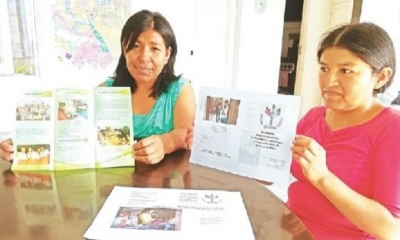 María Vanessa Sánchez (izquierda) es la encargada de Ñañope en Santa Cruz. Miriam Hinojosa era la directora anterior, pero ya retornó a Sucre